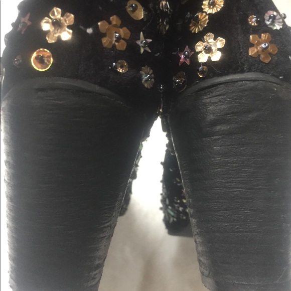 Night Out! Free People sequin booties - Picture 3 of 7